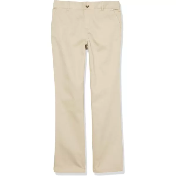 French Toast Girls' Pull-on Twill Pant 