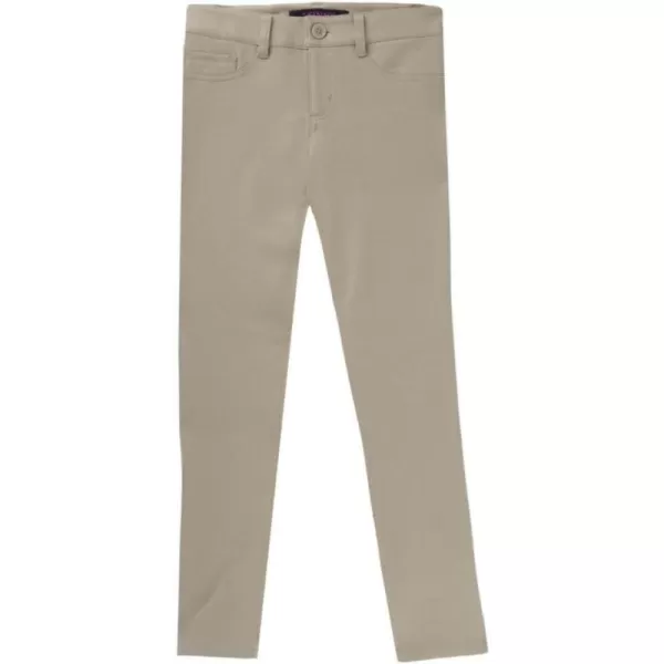 French Toast Girls' Stretch Skinny 5 Pocket Knit Pant