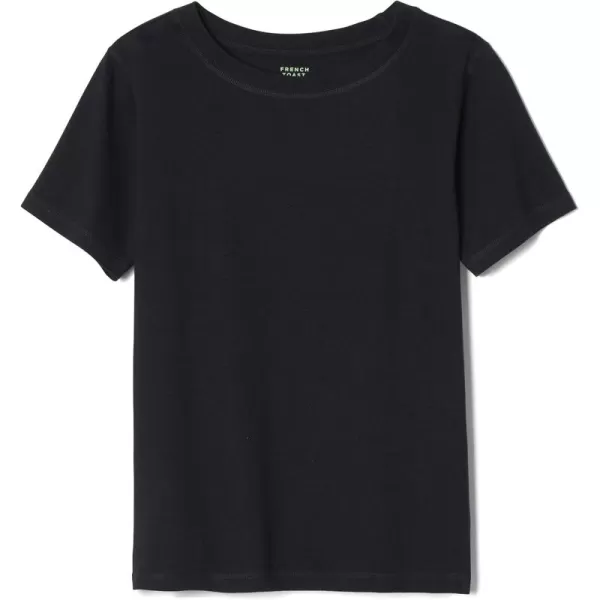 French Toast Kids' Adaptive Short Sleeve Super-Soft Crewneck Tee Shirt with Flat Seams