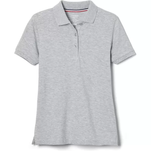 French Toast Women's Short Sleeve Stretch Pique Polo Shirt