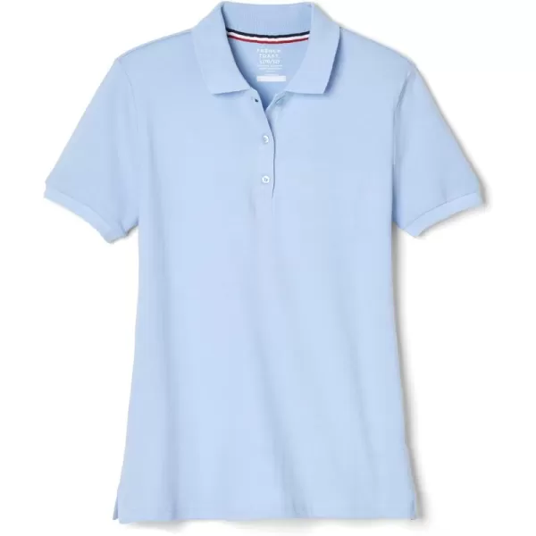 French Toast Women's Short Sleeve Stretch Pique Polo Shirt