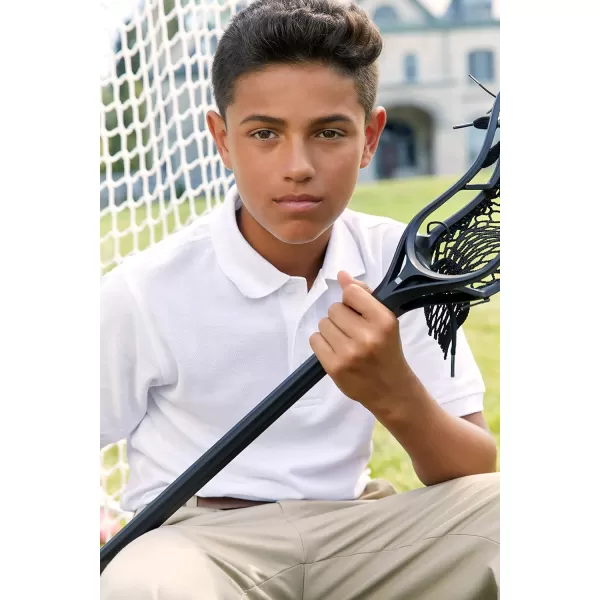 French Toast Boys' 2-Pack Short Sleeve Pique Polo Shirt