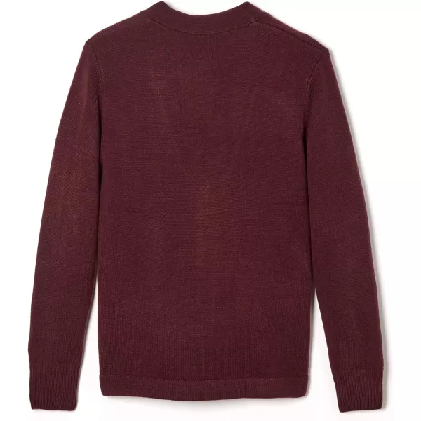 French Toast Boys' Anti-Pill V-Neck Cardigan Sweater 