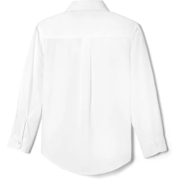 French Toast Boys' Expandable Collar Button Down Dress Shirt with Long Sleeves 