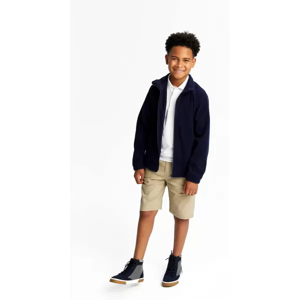French Toast Boys' Full Zip Micro Fleece Jacket