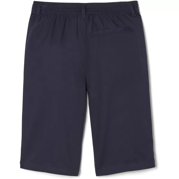 French Toast Boys' Husky Pull-on Twill Shorts School Uniform for Kids