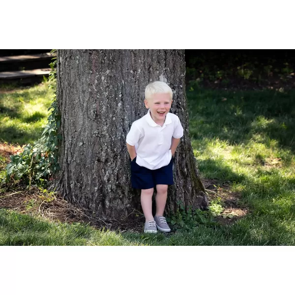 French Toast Boys' Husky Pull-on Twill Shorts School Uniform for Kids