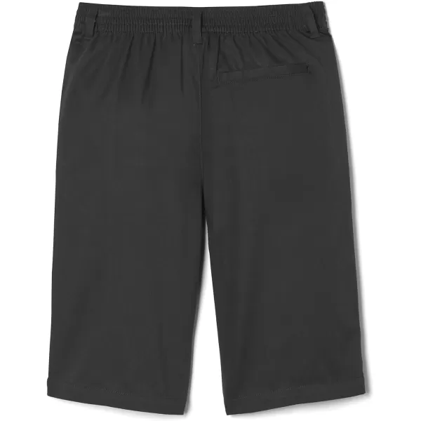 French Toast Boys' Husky Pull-on Twill Shorts School Uniform for Kids