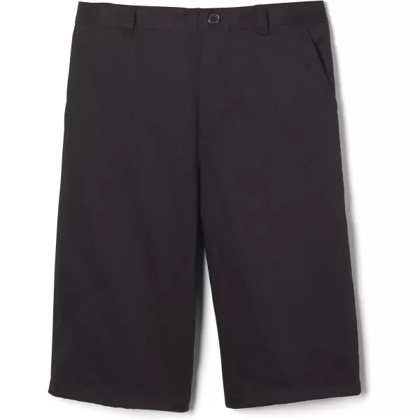 French Toast Boys' Husky Pull-on Twill Shorts School Uniform for Kids