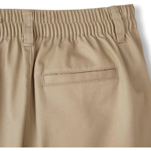French Toast Boys' Husky Pull-on Twill Shorts School Uniform for Kids