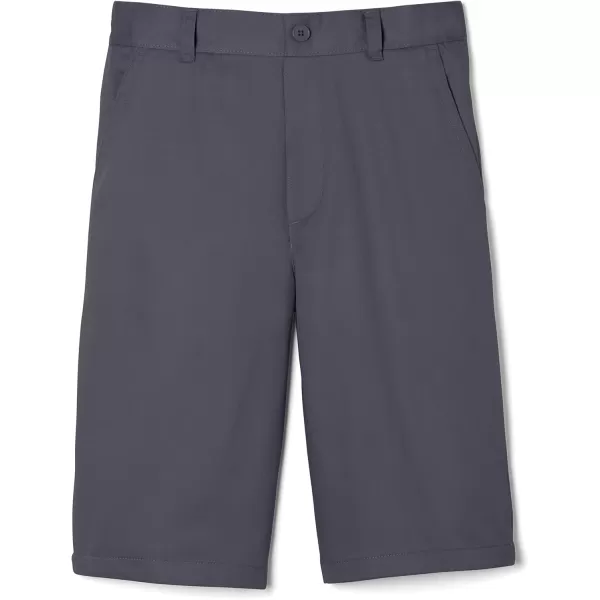 French Toast Boys' Husky Pull-on Twill Shorts School Uniform for Kids
