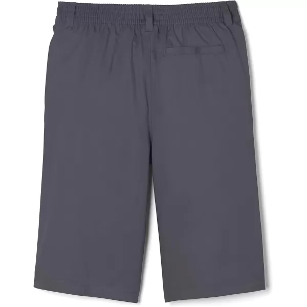 French Toast Boys' Husky Pull-on Twill Shorts School Uniform for Kids