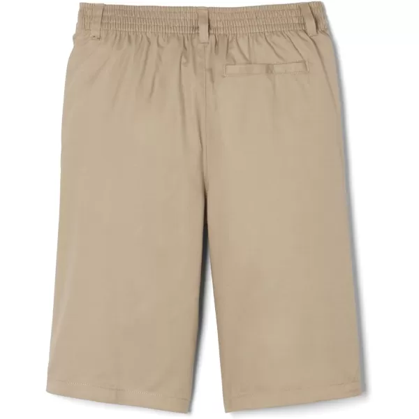 French Toast Boys' Husky Pull-on Twill Shorts School Uniform for Kids