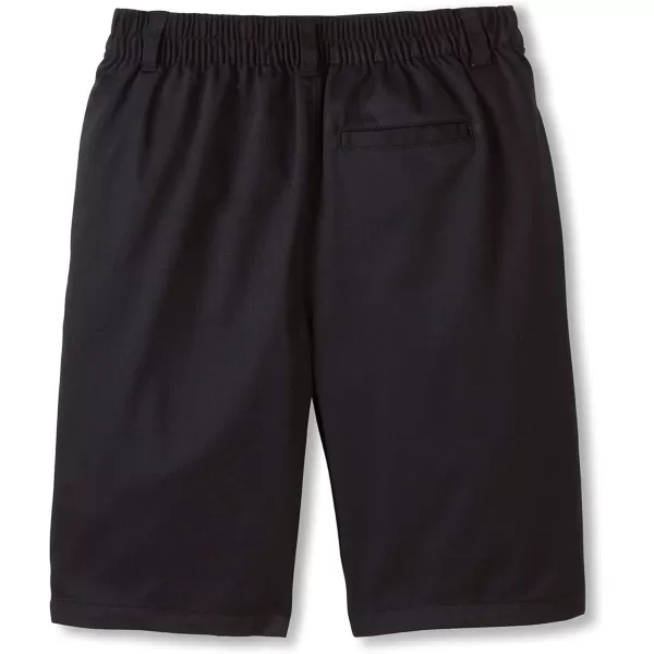 French Toast Boys' Husky Pull-on Twill Shorts School Uniform for Kids