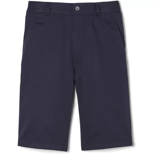 French Toast Boys' Husky Pull-on Twill Shorts School Uniform for Kids