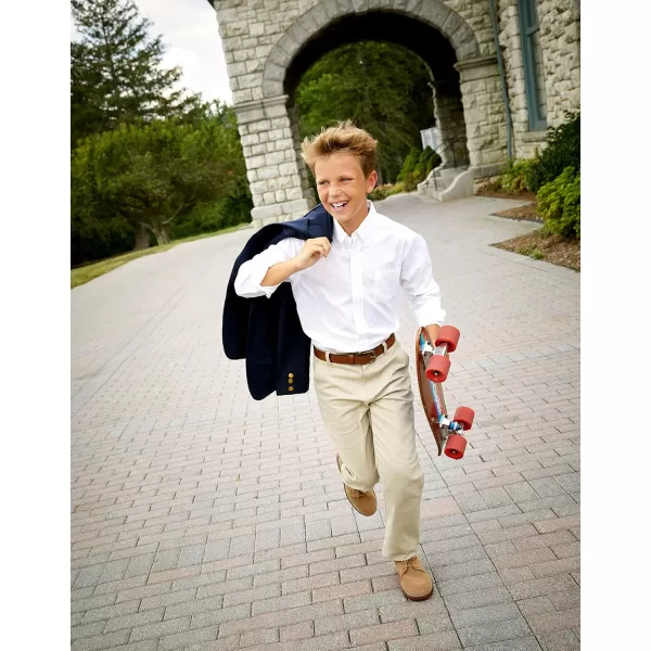 French Toast Boys' Long Sleeve Oxford Shirt 