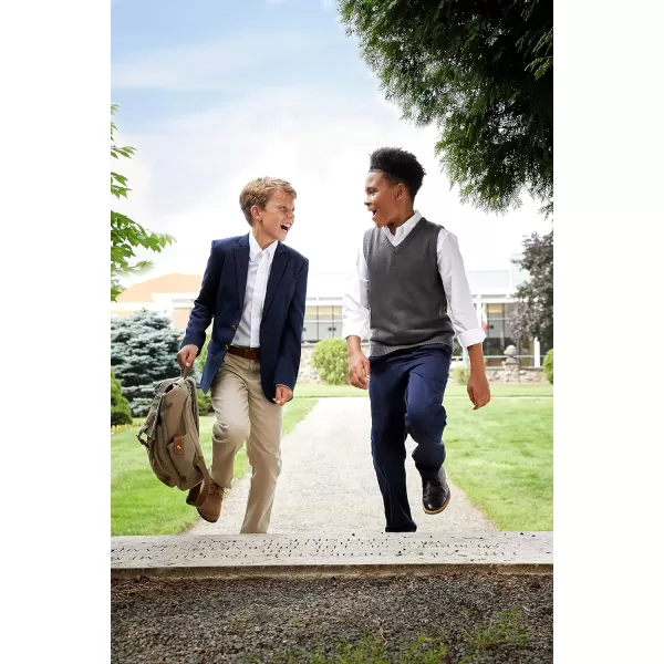 French Toast Boys' Long Sleeve Oxford Shirt 