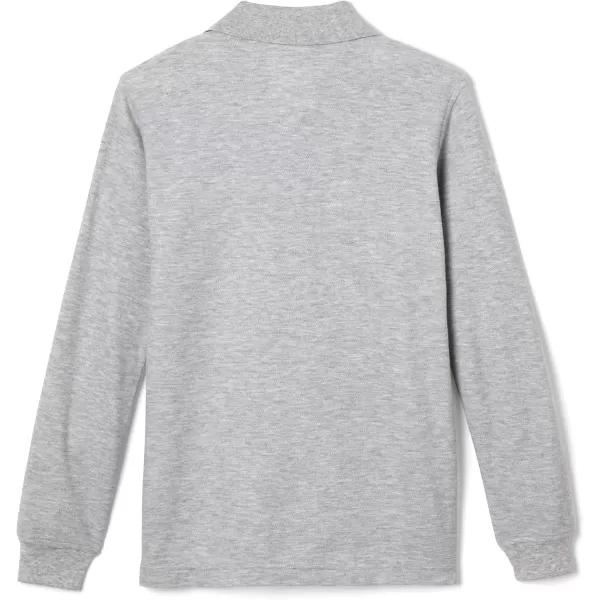 French Toast Boys' Long Sleeve Pique Polo Shirt