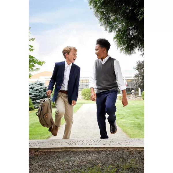 French Toast Boys' Pull-on Relaxed Fit School Uniform Pant 