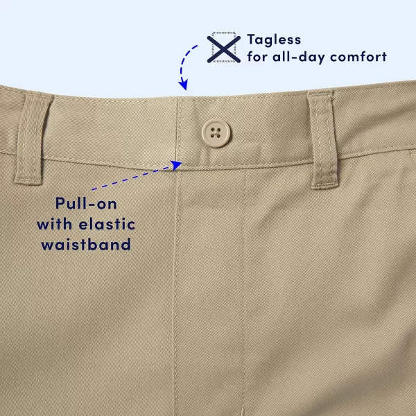 French Toast Boys' Pull-on Relaxed Fit School Uniform Pant 