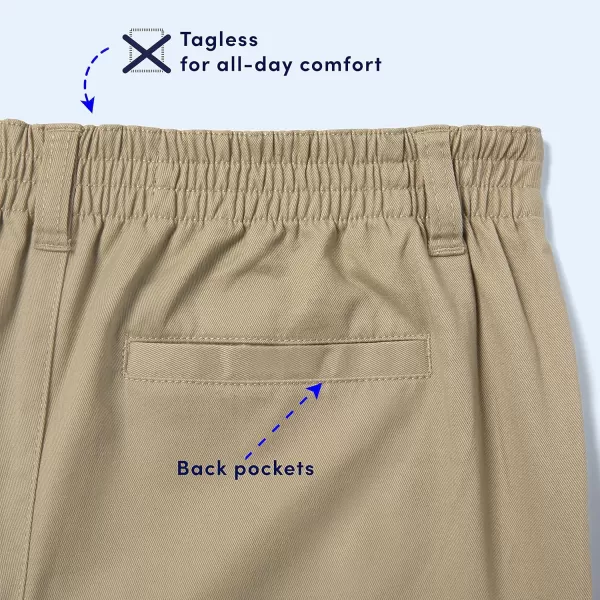 French Toast Boys' Pull-on Relaxed Fit School Uniform Pant 