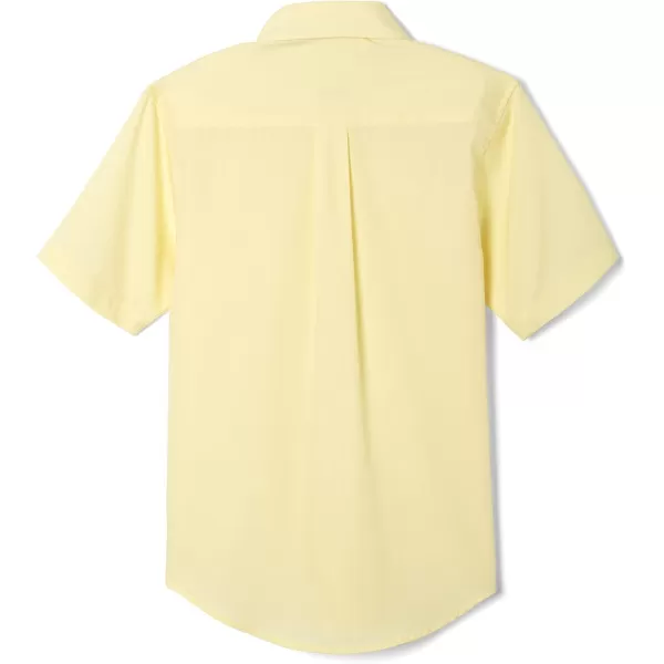French Toast Boys' Short Sleeve Classic Poplin Dress Shirt 