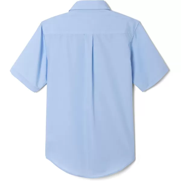 French Toast Boys' Short Sleeve Classic Poplin Dress Shirt 
