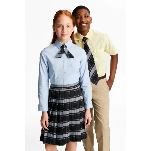 French Toast Boys' Short Sleeve Classic Poplin Dress Shirt 