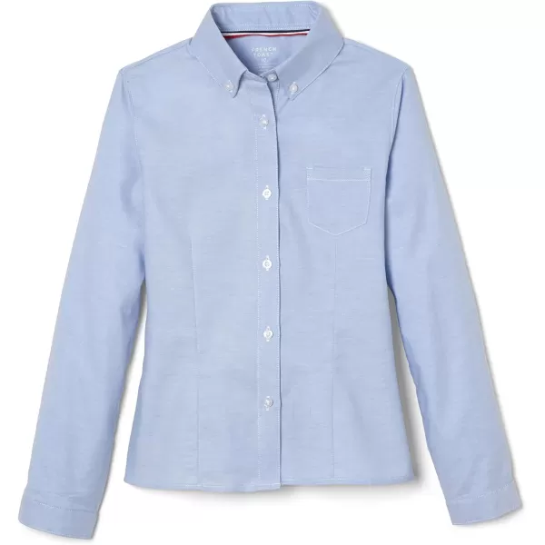 French Toast Girls' Long Sleeve Oxford Blouse
