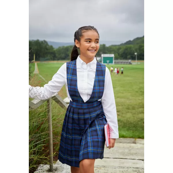 French Toast Girls' Long Sleeve Oxford Blouse