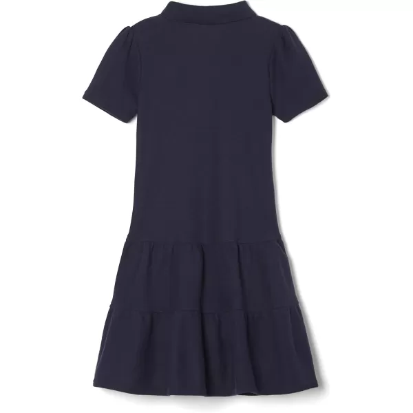 French Toast Girls' Ruffle Pique Polo Dress