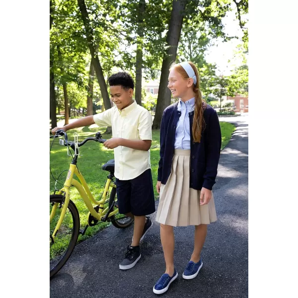 French Toast Girls' Short Sleeve Oxford Shirt