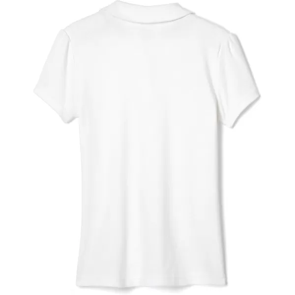 French Toast Girls' Short Sleeve Peter Pan Collar Polo
