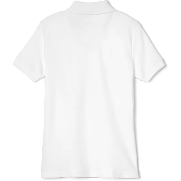 French Toast Girls' Short Sleeve Picot Collar Polo School Uniform Shirt 