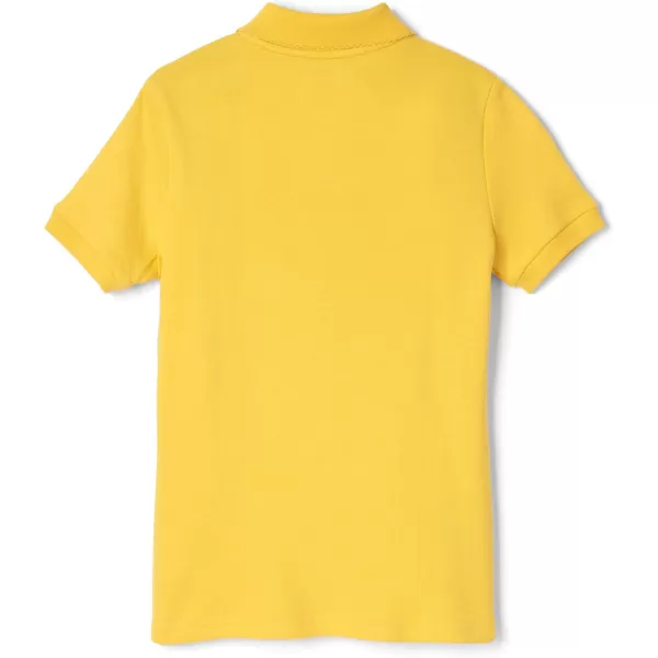 French Toast Girls' Short Sleeve Picot Collar Polo School Uniform Shirt 