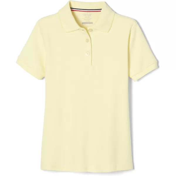 French Toast Girls' Short Sleeve Picot Collar Polo School Uniform Shirt 