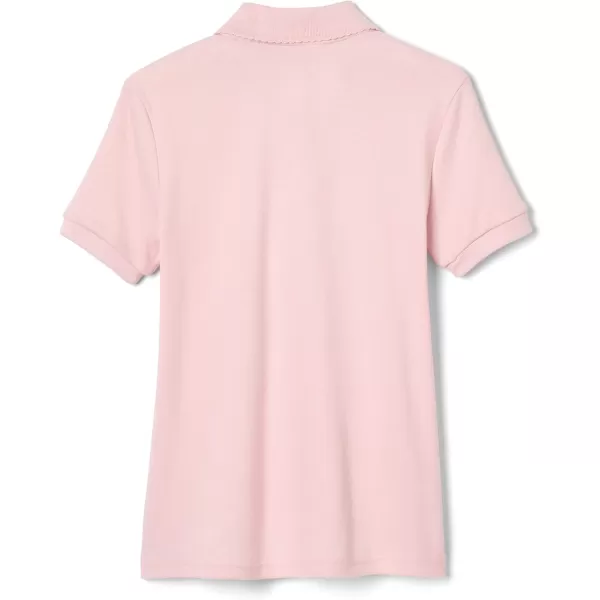 French Toast Girls' Short Sleeve Picot Collar Polo School Uniform Shirt 