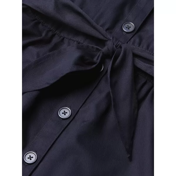 French Toast Girls' Twill Safari Shirtdress