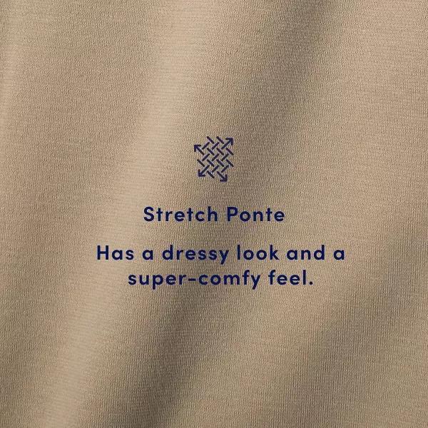 French Toast Women's Junior's Skinny Fit Stretch Ponte Pant