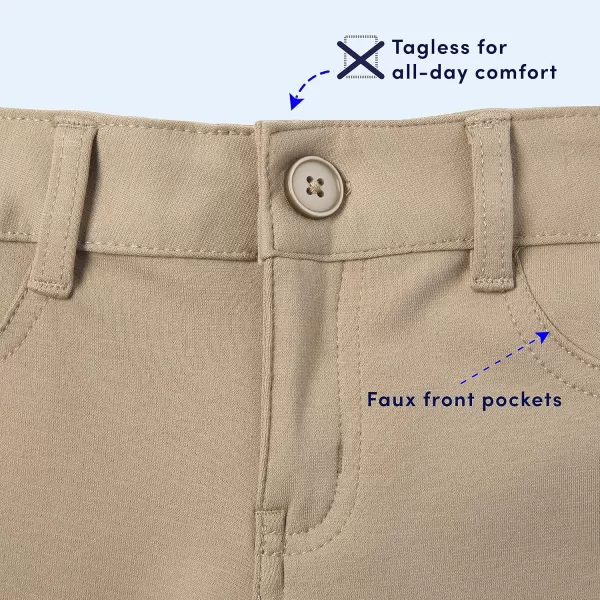 French Toast Women's Junior's Skinny Fit Stretch Ponte Pant
