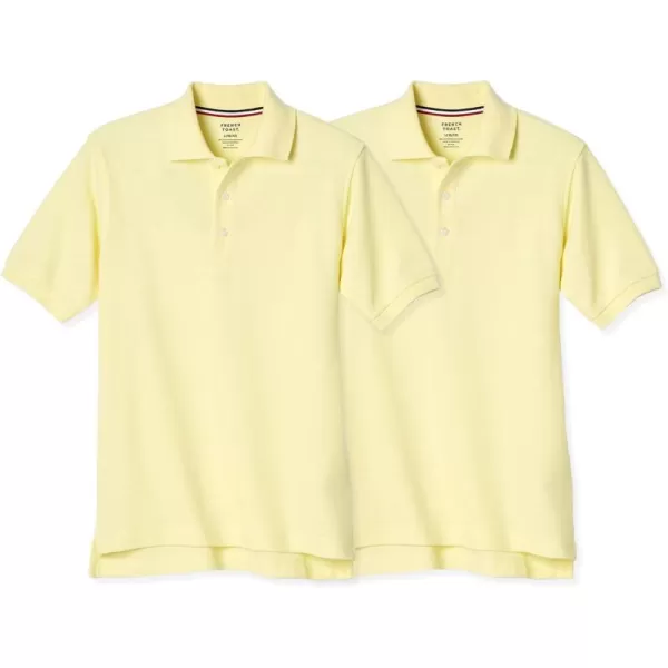 French Toast Boys' 2-Pack Short Sleeve Pique Polo Shirt