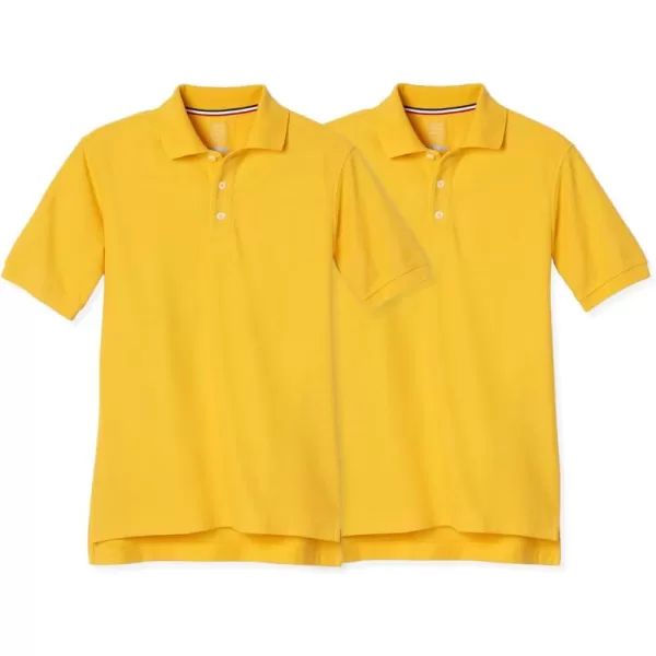 French Toast Boys' 2-Pack Short Sleeve Pique Polo Shirt