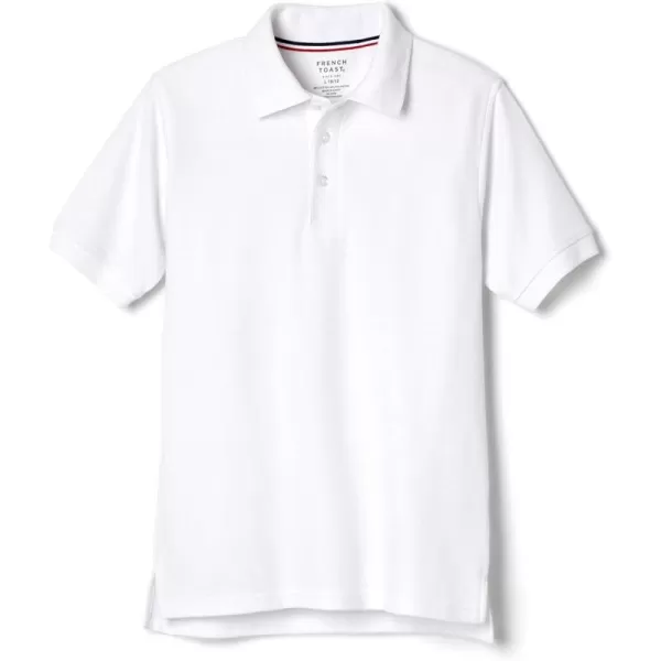 French Toast Boys' 2-Pack Short Sleeve Pique Polo Shirt
