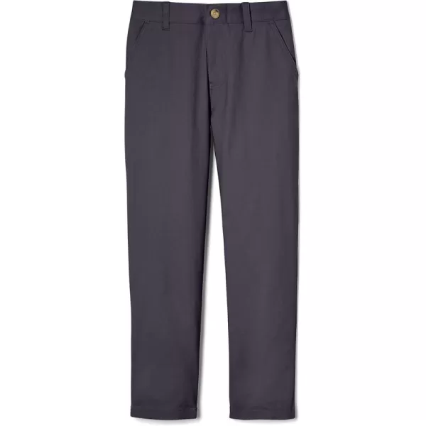 French Toast Boys' Adjustable Waist Straight Fit Stretch Twill Chino Pant
