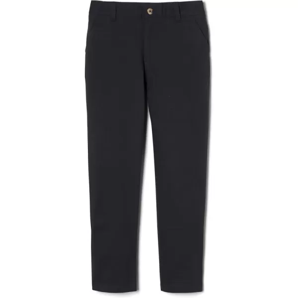 French Toast Boys' Adjustable Waist Straight Fit Stretch Twill Chino Pant