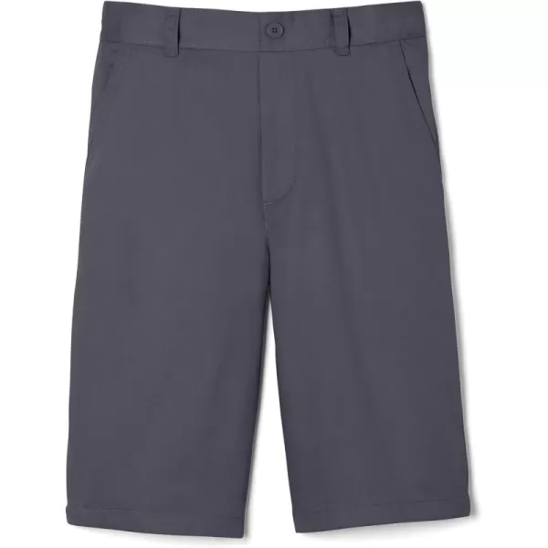 French Toast Boys' Husky Pull-on Twill Shorts School Uniform for Kids