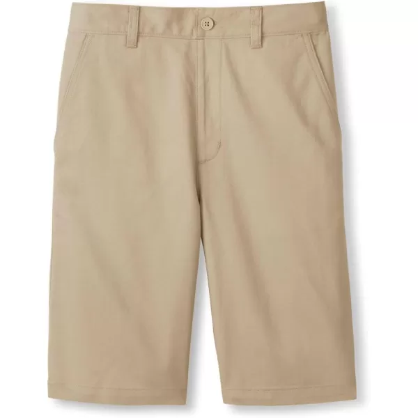French Toast Boys' Husky Pull-on Twill Shorts School Uniform for Kids