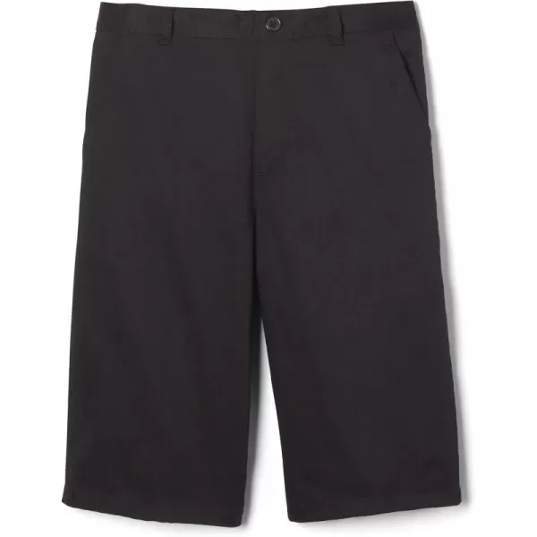 French Toast Boys' Husky Pull-on Twill Shorts School Uniform for Kids