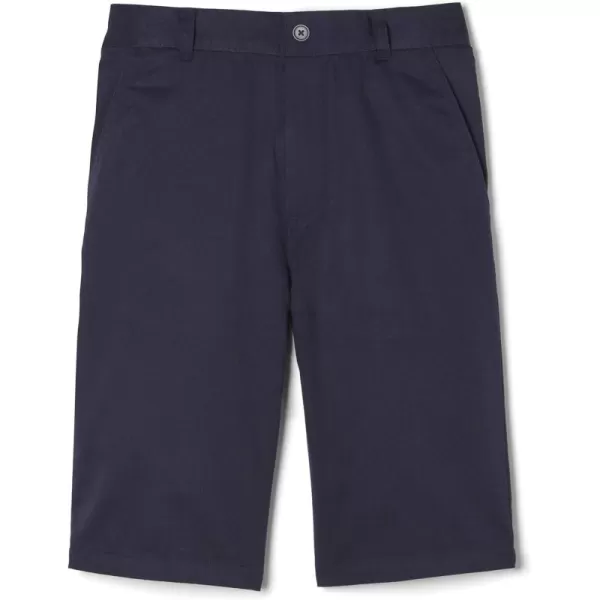 French Toast Boys' Husky Pull-on Twill Shorts School Uniform for Kids