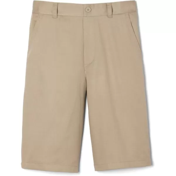 French Toast Boys' Husky Pull-on Twill Shorts School Uniform for Kids